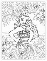39 Moana Coloring Pages Free PDF Printables  Disney coloring sketch template