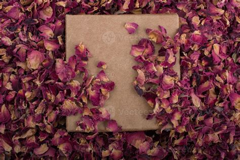 Rose petals in box and as a background 14878355 Stock Photo at Vecteezy