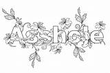 Curse Word Free Coloring Page  Printable Pages sketch template