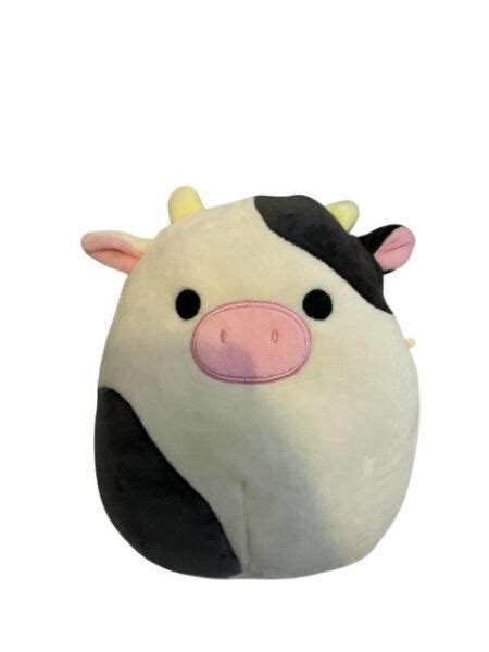 ON HOLD Squishmallow Connor the Cow 3.5” Clip **Extremely rare** - core ...