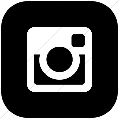 Black Instagram Icon Png #238196 - Free Icons Library