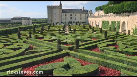 Villandry, France: Château Gardens - YouTube