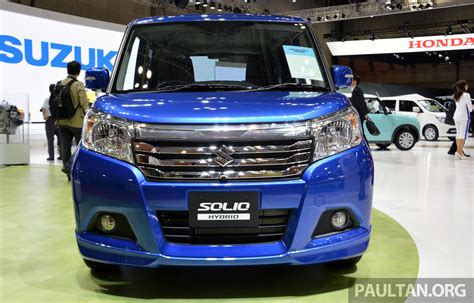 Tokyo 2015: Suzuki Solio – mini hybrid MPV for Japan Suzuki Solio Hybrid TMS-13 - Paul Tan's ...