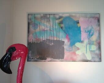 Items similar to Abstract Cloud Painting on Etsy