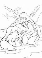 Brother Bear 2 coloring Page sketch template