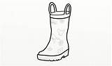 Boots Shoes Coloring Pages sketch template