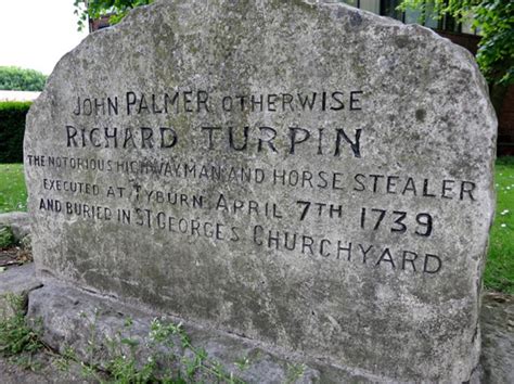 Dick Turpin the notorious English Highwayman