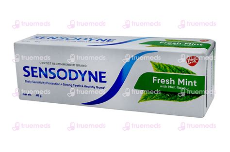 Sensodyne Fresh Mint Toothpaste 40 Gm - Uses, Side Effects, Dosage, Price | Truemeds