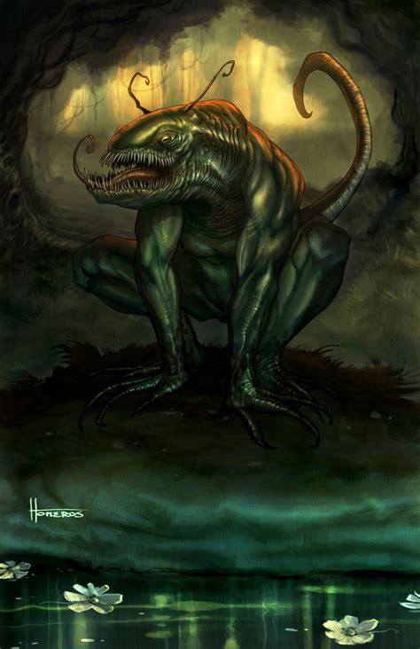 Swamp Creature by Homeros-Gilani on DeviantArt