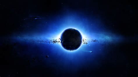 Dark Blue Space Wallpaper | Blue galaxy wallpaper, Nebula wallpaper, Blue space