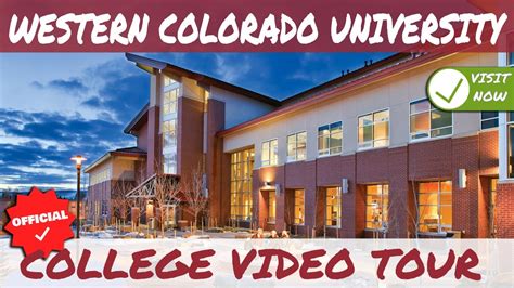 Western Colorado University - Official Campus Tour - YouTube