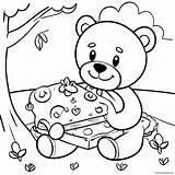 Teddy Bear Picnic Coloring Page 56833 44955 sketch template
