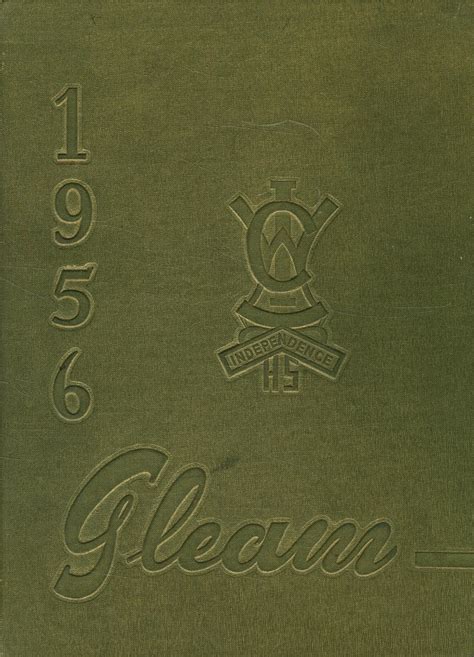 1956 yearbook from William Chrisman High School from Independence ...