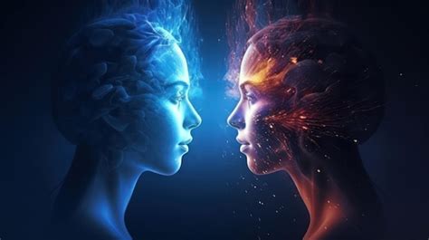 Premium AI Image | Illustration colorful of human connection