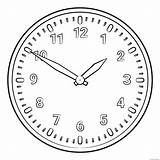 Clock face Illustration – Drawing Ofeu sketch template
