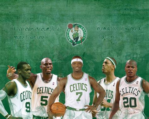 Boston Celtics starting 5 by Piksi012 on DeviantArt