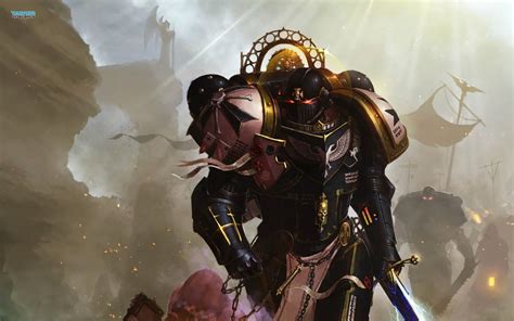 Warhammer 40000, Space Marines, Sword, Black Templars Wallpapers HD / Desktop and Mobile Backgrounds