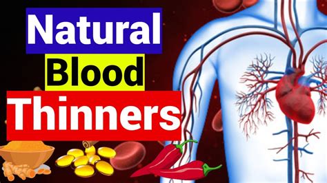 5 Natural Blood Thinners/ Natural Blood Thinning Foods To Reduce Blood Clots - YouTube