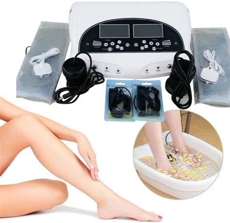 Buy Ionic Foot Detox Machine for 2 Users, Ion Detox Foot Bath Spa System, Negative Hydrogen by ...