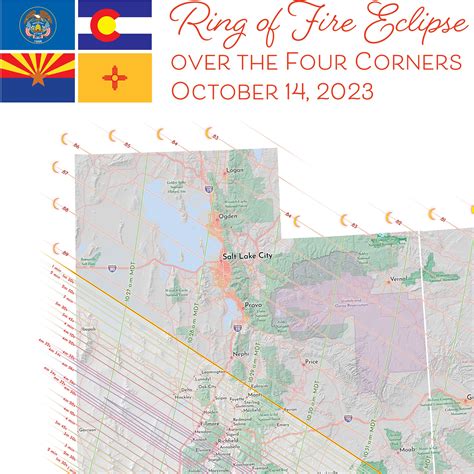 Ring of Fire Eclipse over the Four Corners - October 14, 2023 — Great American Eclipse