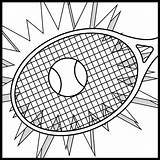 Tennis Coloring Pages To Print sketch template