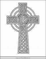 Celtic Coloring Page sketch template