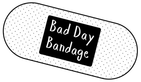 Bramley & White |Collections - Mental Health Bad Day Bandage