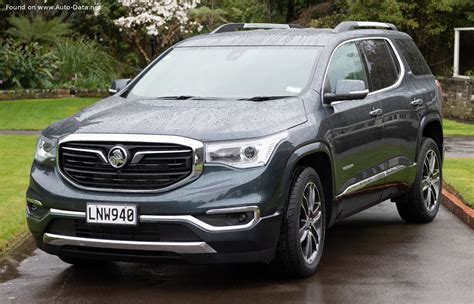 2017 Holden Acadia 3.6 (231 Hp) Step Gear | Technical specs, data, fuel ...