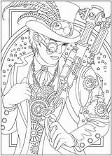 Steampunk Coloring Pages sketch template