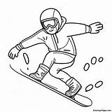 Cool Snowboarder In Action Coloring Page  Pagescom sketch template