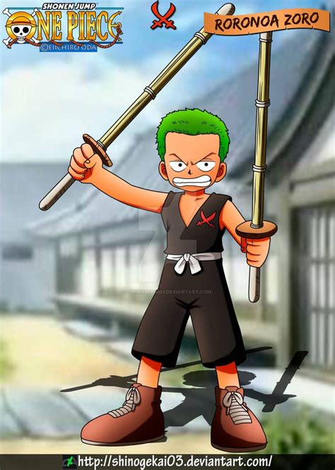 Roronoa Zoro (Kid) by ShiNoGekai03 on DeviantArt