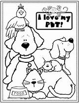 Pet Coloring Pages sketch template
