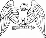 Flying Eagle Coloring Page At GetColoringscom  Free Printable sketch template