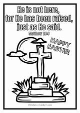 Religious Easter Coloring Sheets sketch template