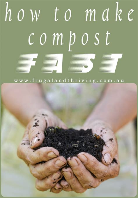 How to Make Super Fast Compost for Your Garden | How to make compost, Organic vegetable garden ...