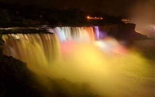 Niagara Light Show | david reid | Flickr