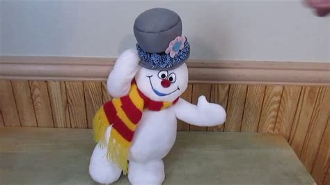 Hallmark Frosty The Snowman Dancing Singing Christmas Doll - YouTube