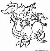 Charizard Coloring Pages  Free Printable sketch template