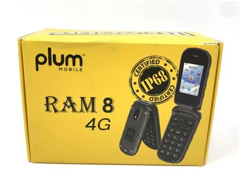 Plum Ram 8 Rugged Flip Phone 4G Unlocked ATT Tmobile Metro Straight ...