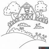 Free Printable Landscape Coloring Pages For Kids sketch template