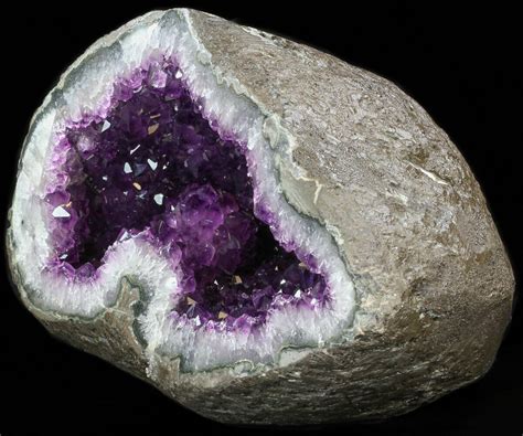 11.7" Dark Amethyst Geode From Uruguay- 23 lbs For Sale (#41898) - FossilEra.com