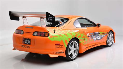 Paul Walker's Toyota Supra from Fast & Furious Sells for Record $550,000 - autoevolution