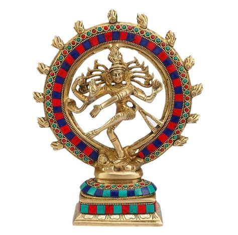 Nataraja Statue 9.5inch Natraj Statue Lord Shiva Statue Dancing Shiva Statue Dance Idol God With ...