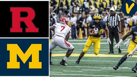 Rutgers vs #20 Michigan | Week 5 | College Football Highlights | 2019 - YouTube