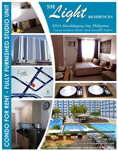 SM Light Residences - Condo For Rent: Condo for Rent - Studio Unit - SM Light Residences