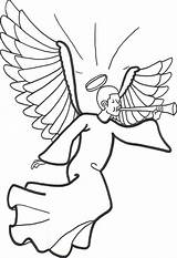 Free Printable Angel Coloring Pages For Kids sketch template