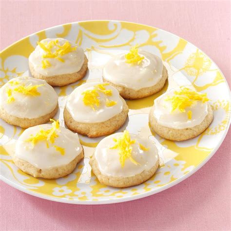 Iced Honey Lemon Cookies Recipe | Taste of Home