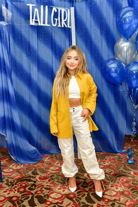 Sabrina Carpenter - Netflix's "Tall Girl" Photocall in Beverly Hills 08/23/2019 • CelebMafia