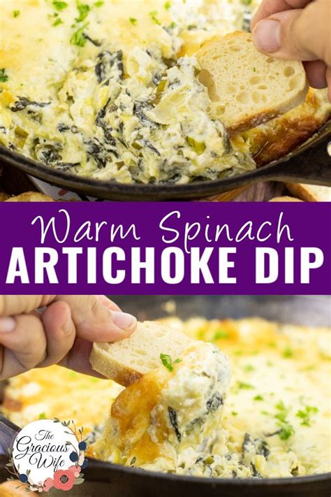 Classic Spinach Artichoke Dip
