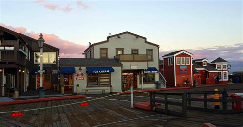 Stearns Wharf Sunset in Santa Barbara - Valerie Was Here